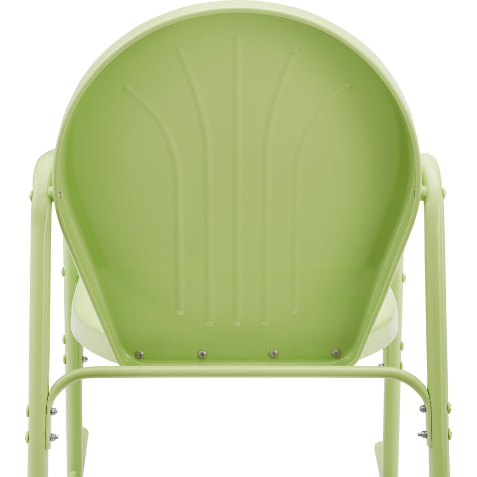 kona green outdoor chair set   
