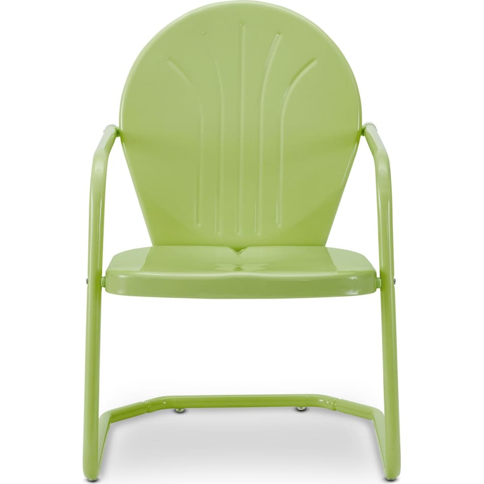 kona green outdoor chair   