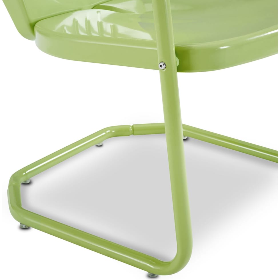 kona green outdoor chair   