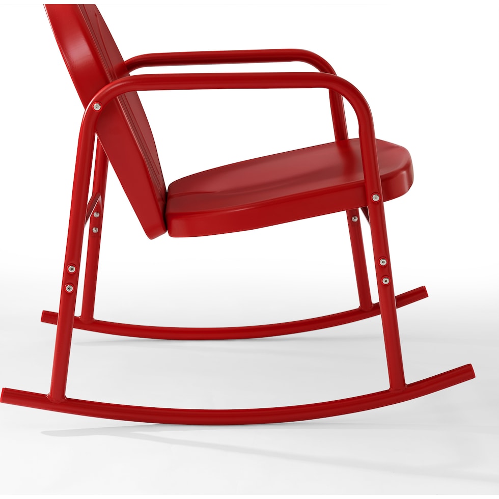 kona red outdoor chair set   