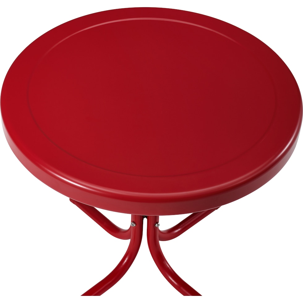 kona red outdoor chair set   
