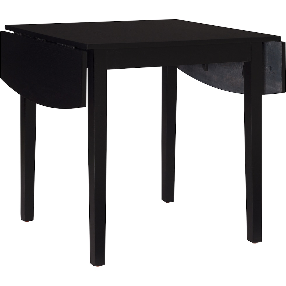 krigel black dining table   