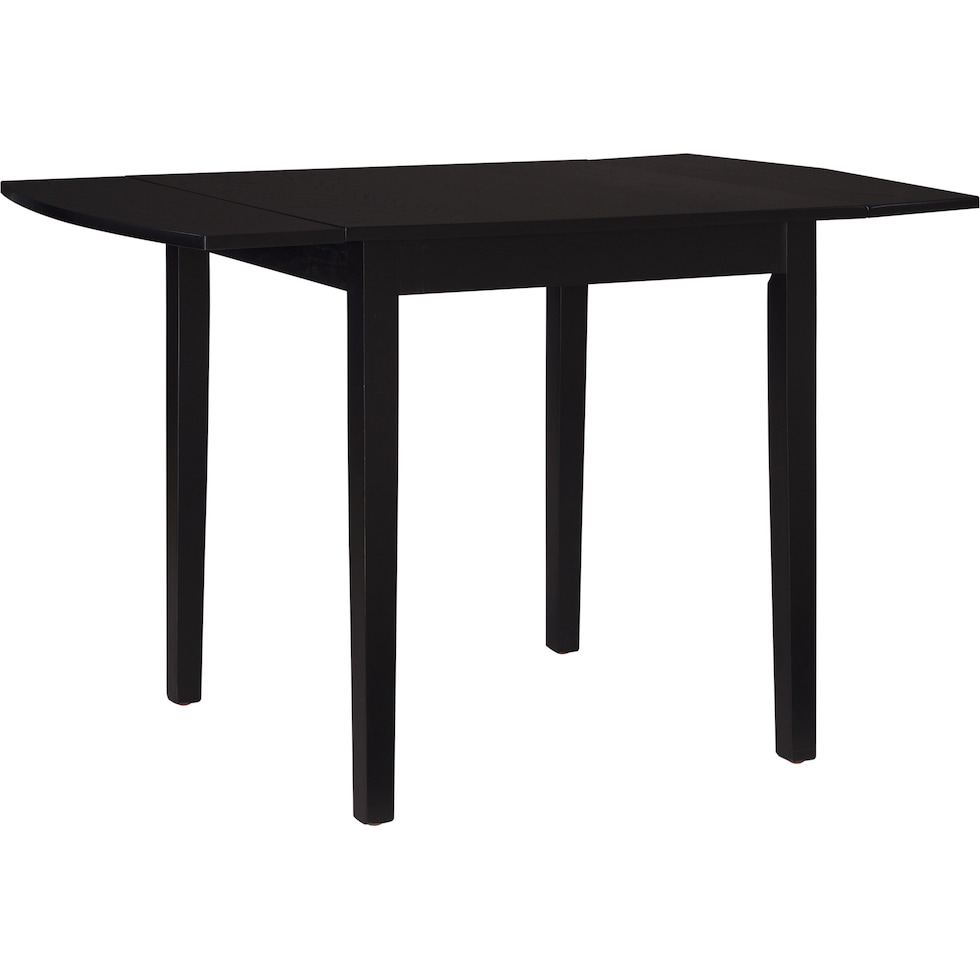 krigel black dining table   