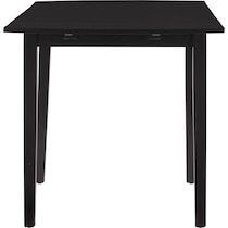 krigel black dining table   