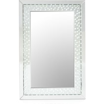 krystal silver mirror   