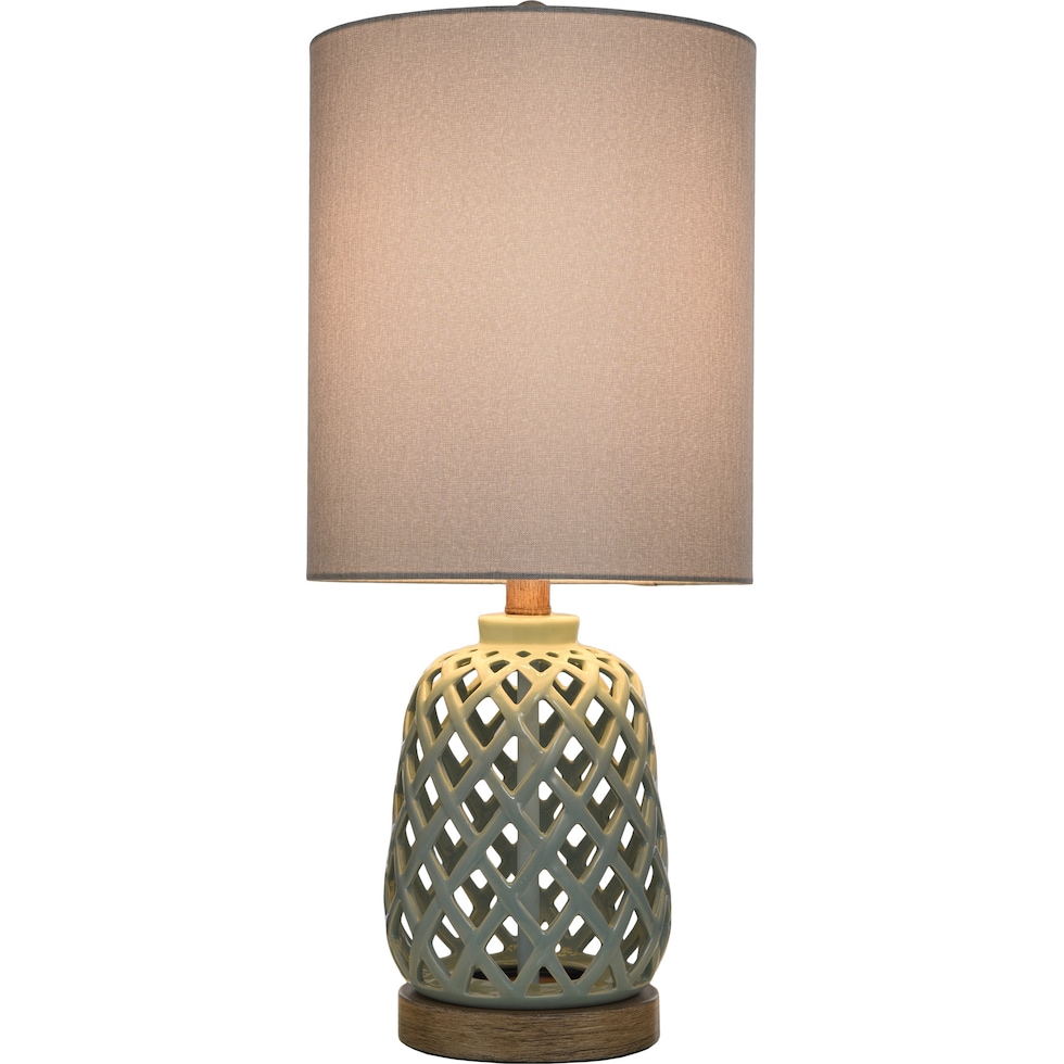 kuldeep blue table lamp   