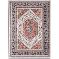 kuzco red area rug  x    