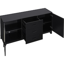 kylian black sideboard   