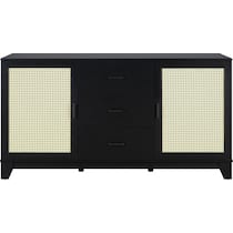 kylian black sideboard   