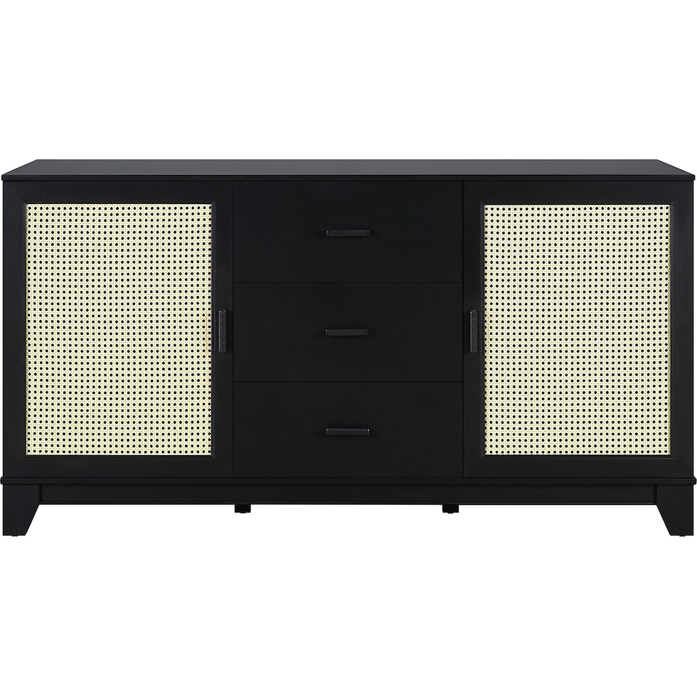 kylian black sideboard   