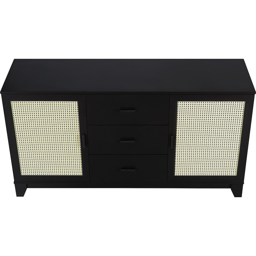 kylian black sideboard   