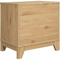 kylian light brown nightstand   