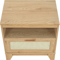 kylian light brown nightstand   