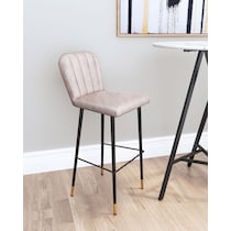 kylie gray bar stool   