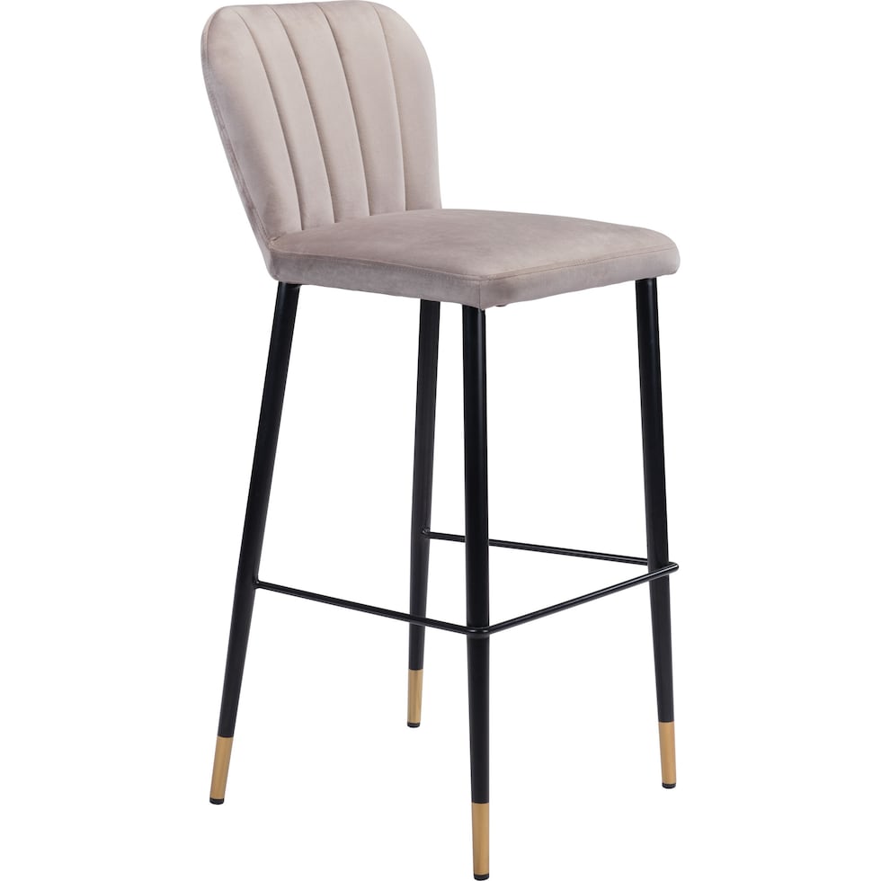 kylie gray bar stool   