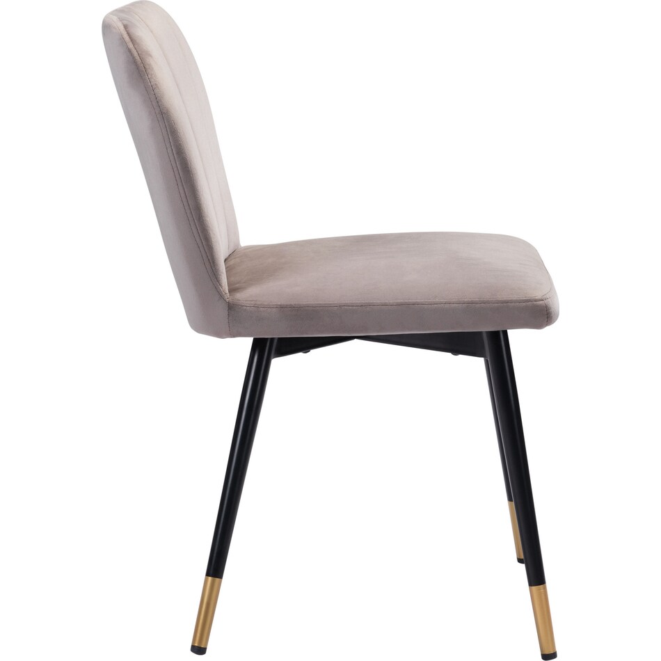 kylie gray dining chair   