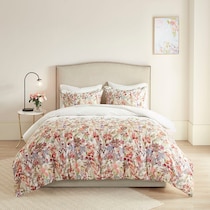kyra multicolor full queen bedding set   