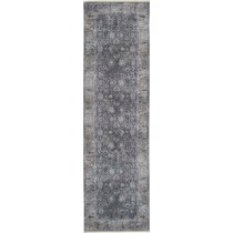la salle gray rug   
