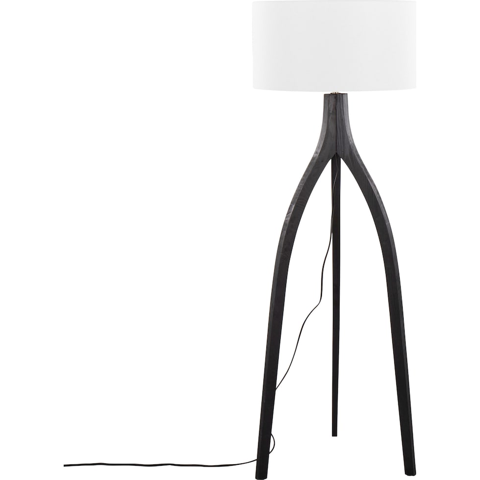 labrant black floor lamp   