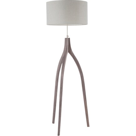 Labrant Floor Lamp - Light Gray