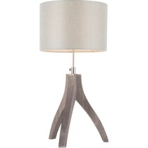 labrant gray table lamp   