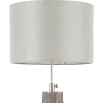 labrant gray table lamp   