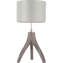 labrant gray table lamp   