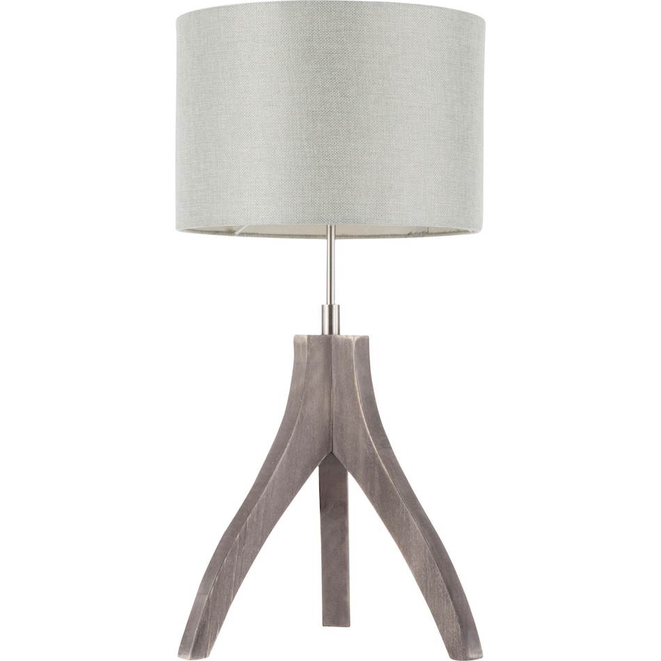 labrant gray table lamp   
