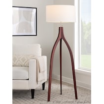 labrant light brown floor lamp   