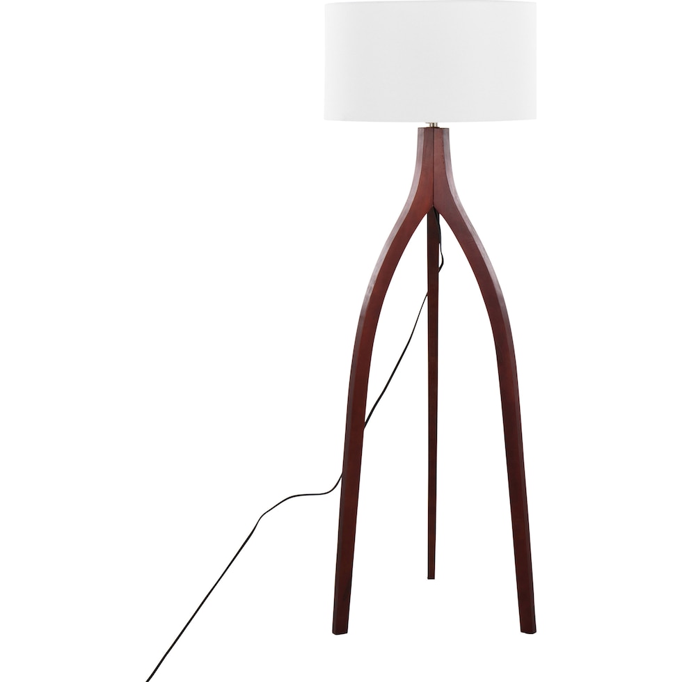 labrant light brown floor lamp   