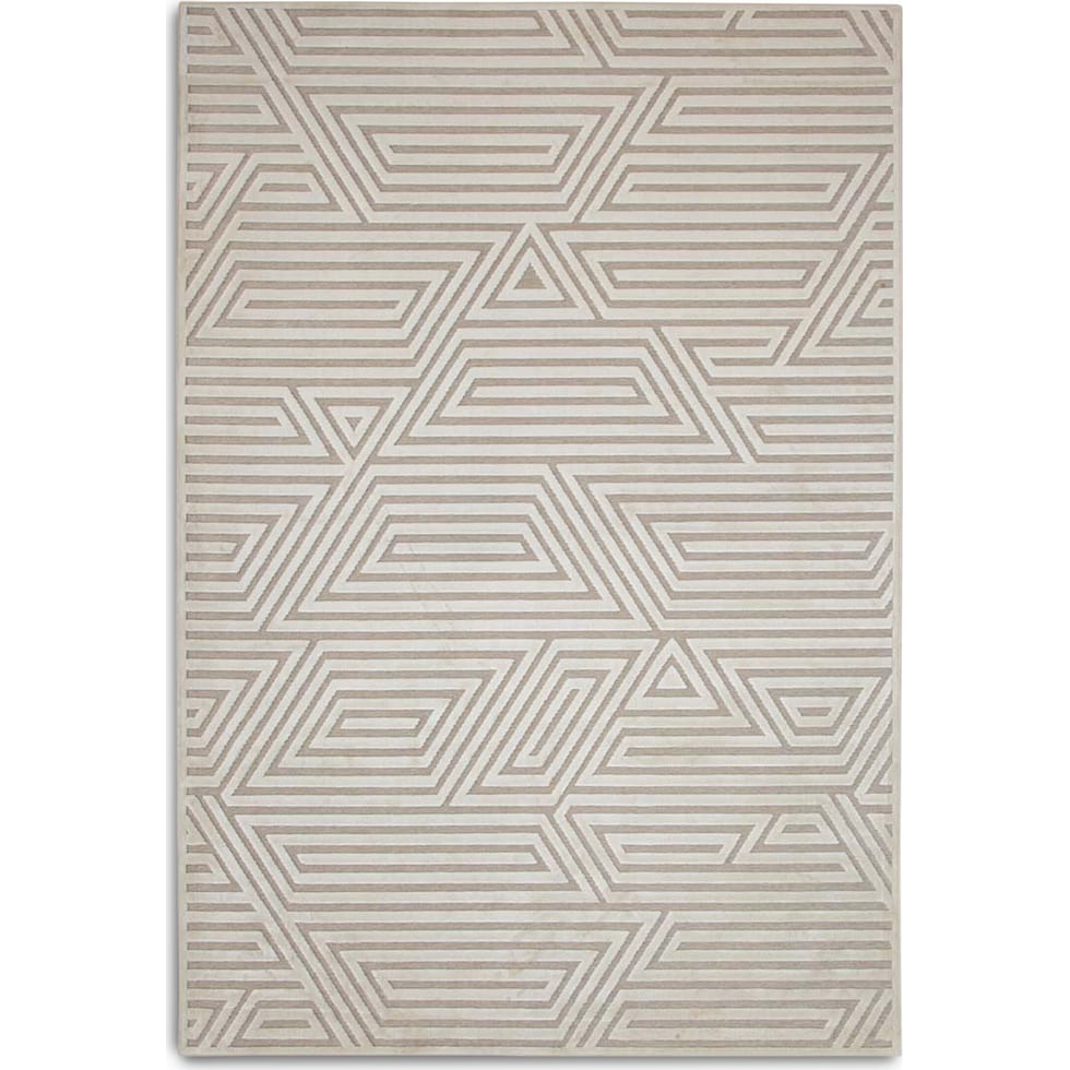 labyrinth white area rug  x    