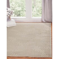 labyrinth white area rug  x    
