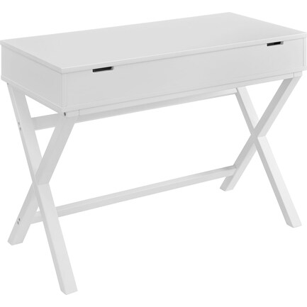 Lacey Lift-Top Desk - White