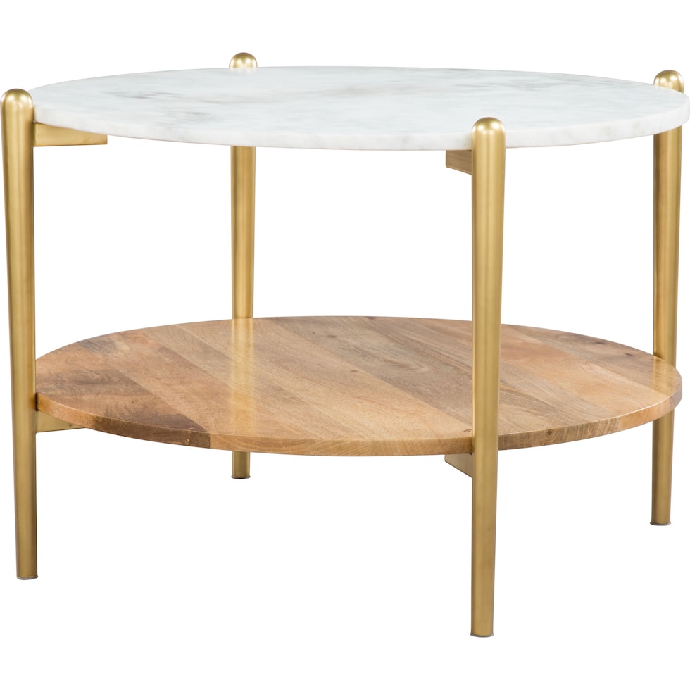 lachlan white gold coffee table   