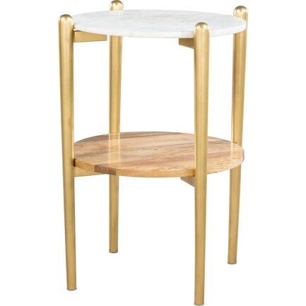 Lachlan Marble Side Table