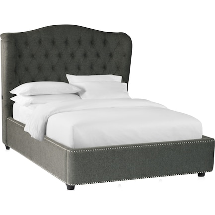 Lafayette Queen Storage Bed - Charcoal