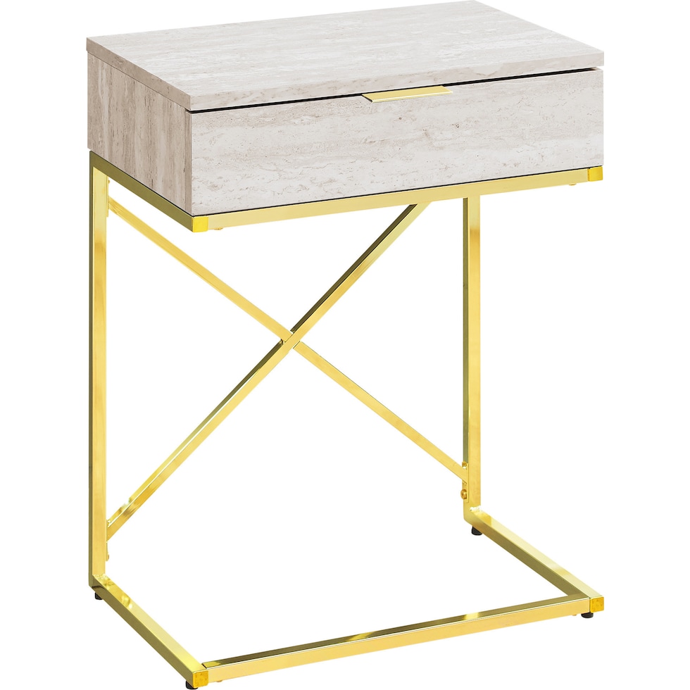 lafe neutral end table   