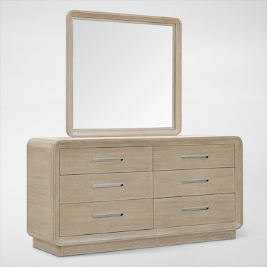 Laguna Dresser and Mirror
