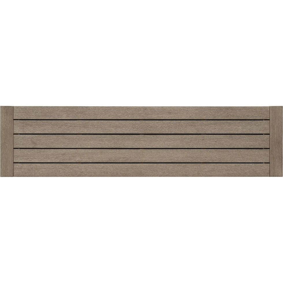 laguna outdoor dining gray outdoor dining bench   