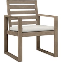laguna outdoor dining gray outdoor dining chair   