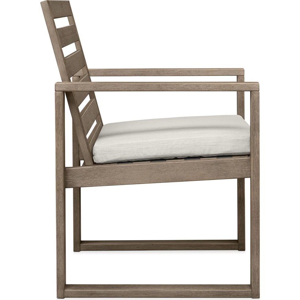 laguna outdoor dining gray outdoor dining chair   