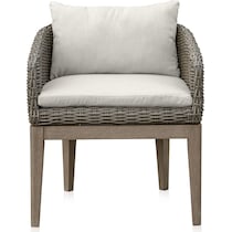 laguna outdoor dining gray outdoor dining chair   