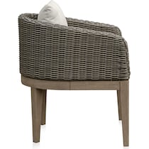 laguna outdoor dining gray outdoor dining chair   