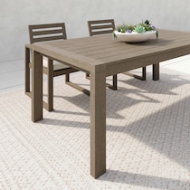 laguna outdoor dining gray outdoor dining table   