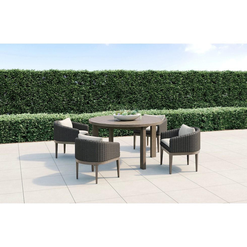 laguna outdoor dining gray outdoor dining table   