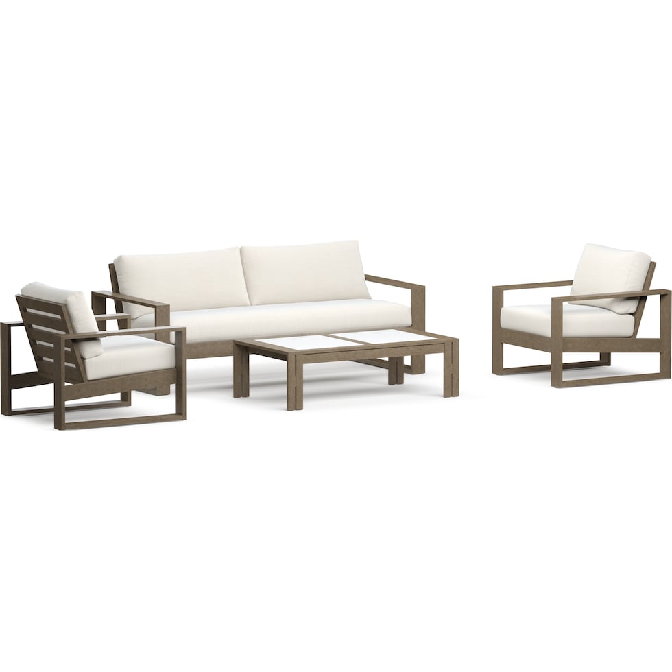 laguna outdoor living gray  pc outdoor living   