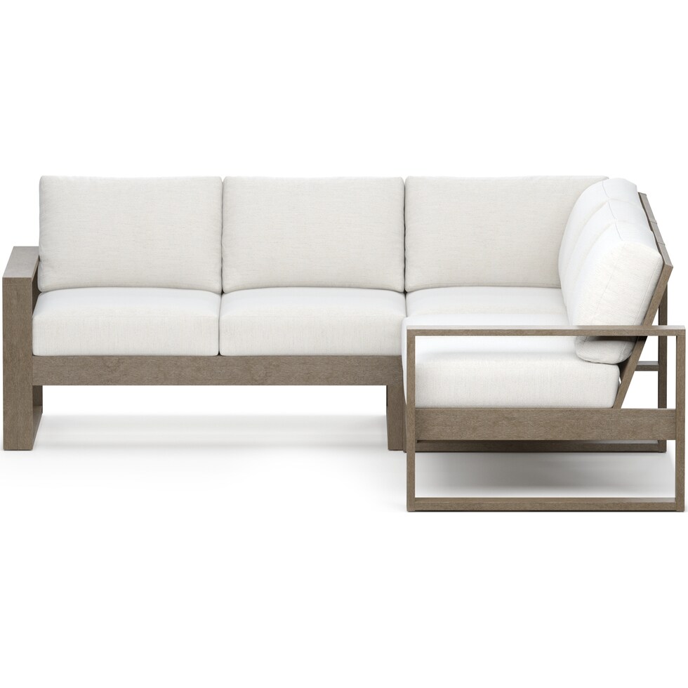 laguna outdoor living gray outdoor sectional   