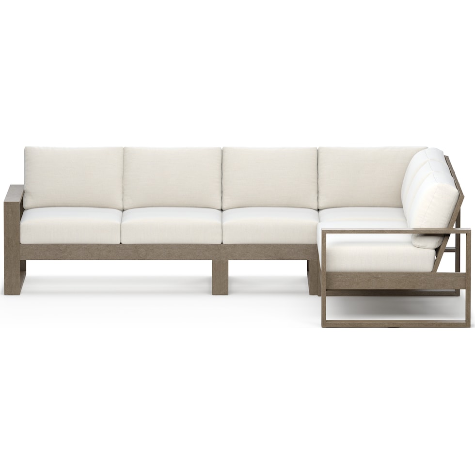 laguna outdoor living gray outdoor sectional   