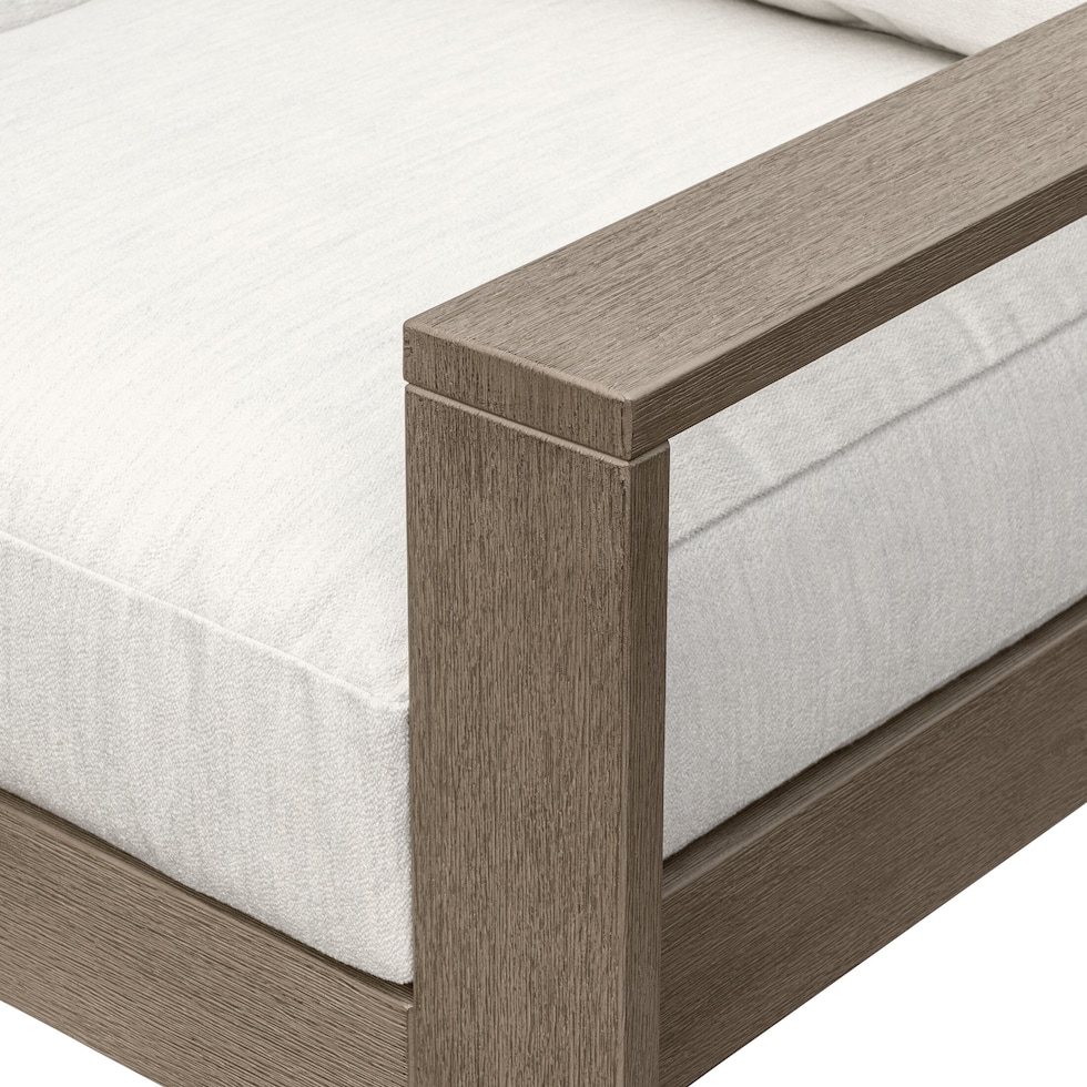 laguna outdoor living gray outdoor sectional   
