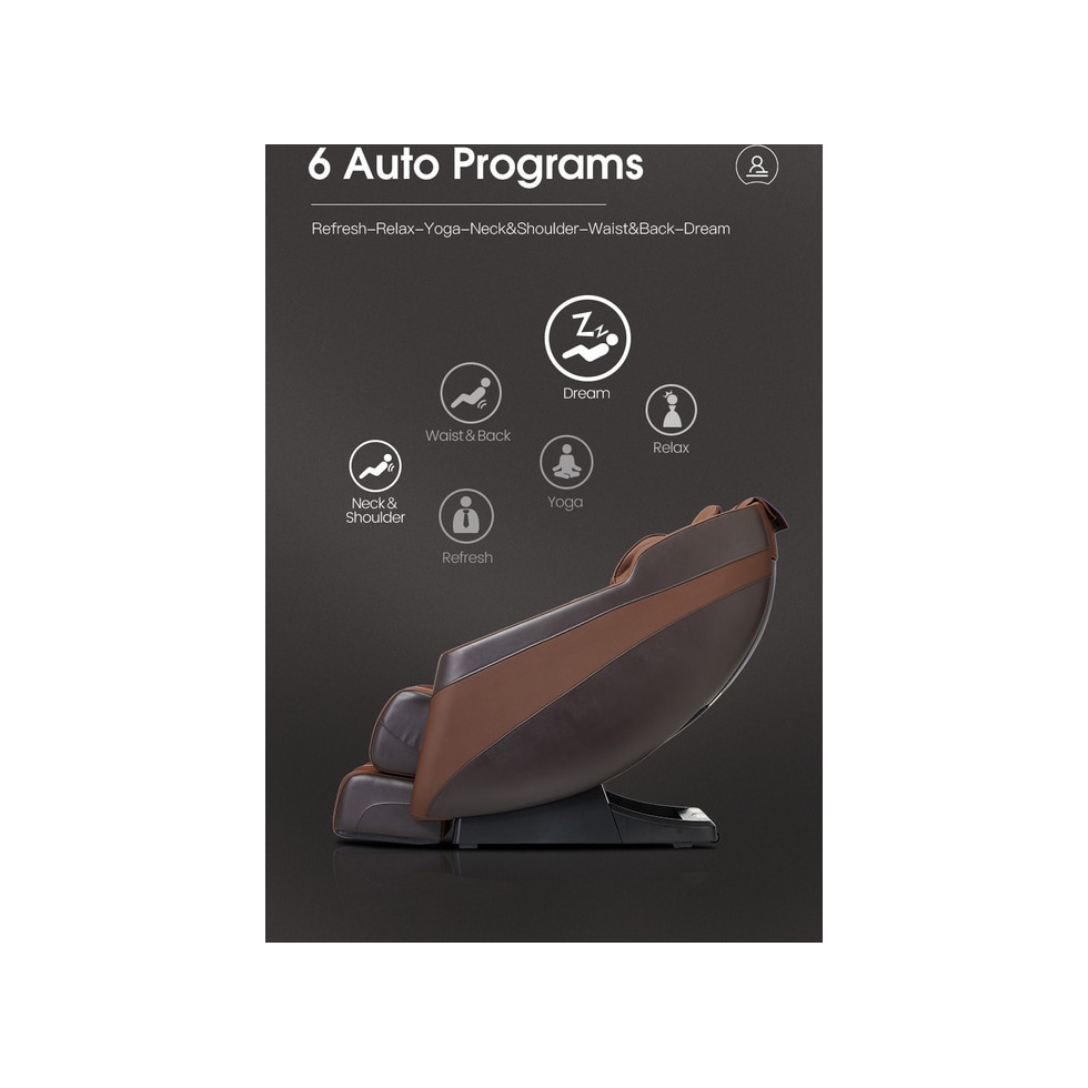 laid back massage chairs dark brown massage chair   